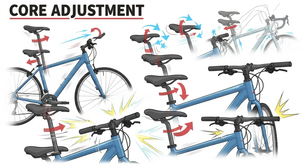 how-to-use-bicycle-saddle-height-adjustment-lever