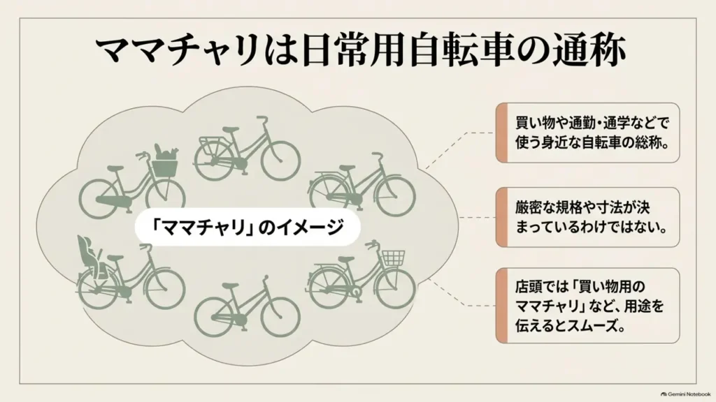 mamachari-everyday-bicycle-common-term-illustration
