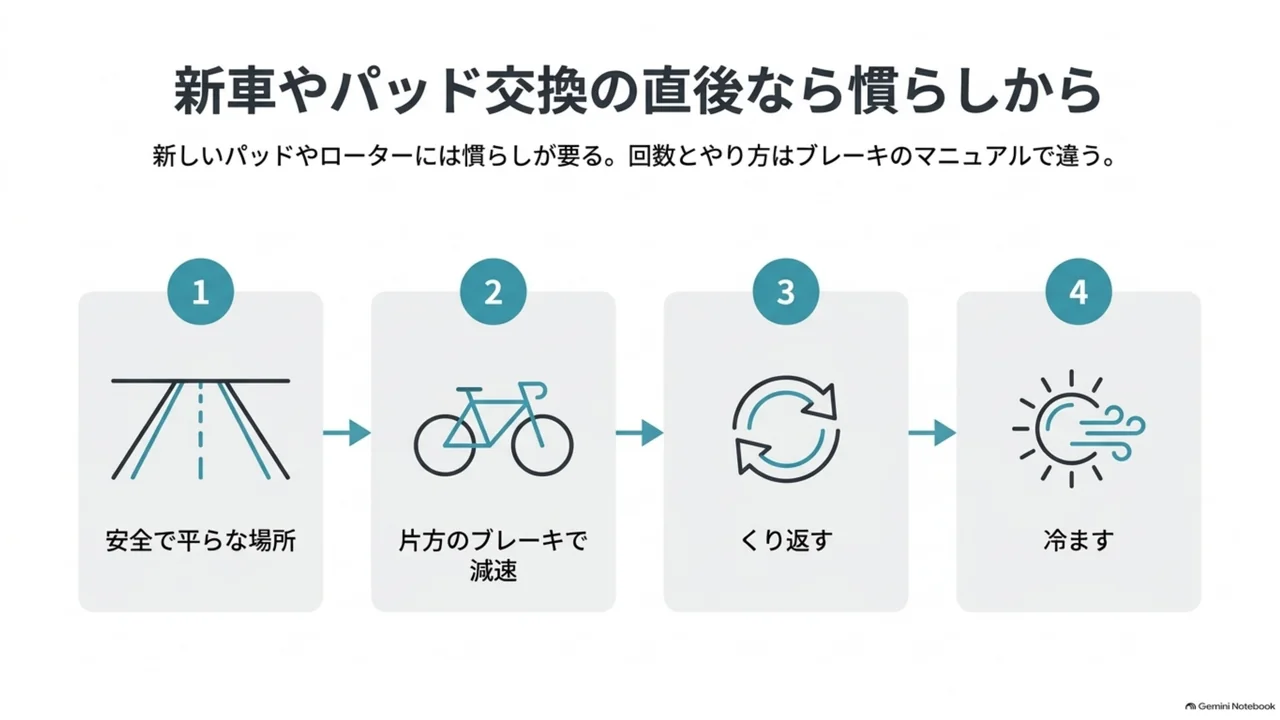 road-bike-disc-brake-bed-in-four-steps