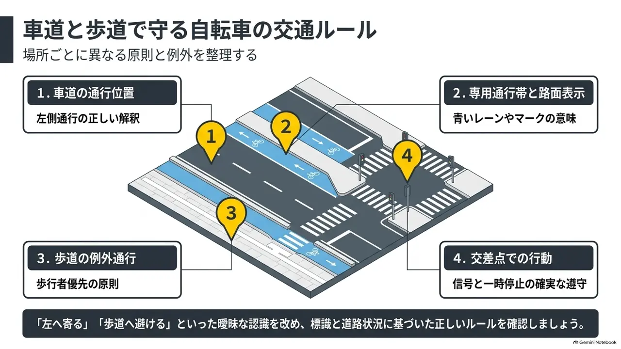 road-bike-roadway-and-sidewalk-rules-overview-diagram