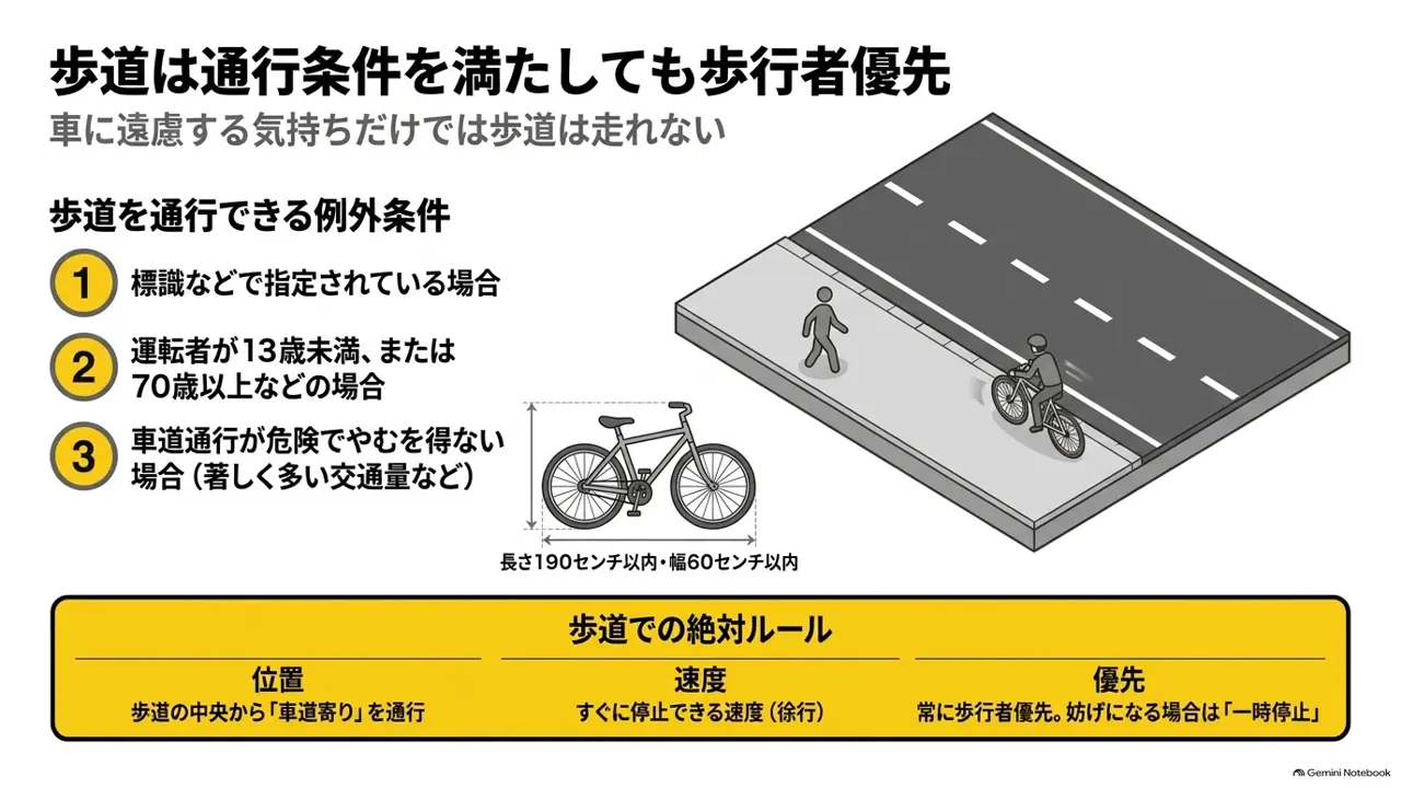 road-bike-sidewalk-riding-conditions-pedestrian-priority-diagram