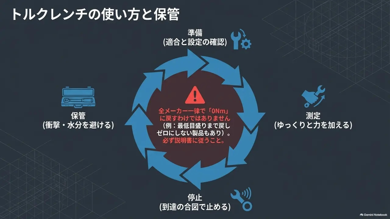 torque-wrench-use-and-storage-cycle-overview-diagram