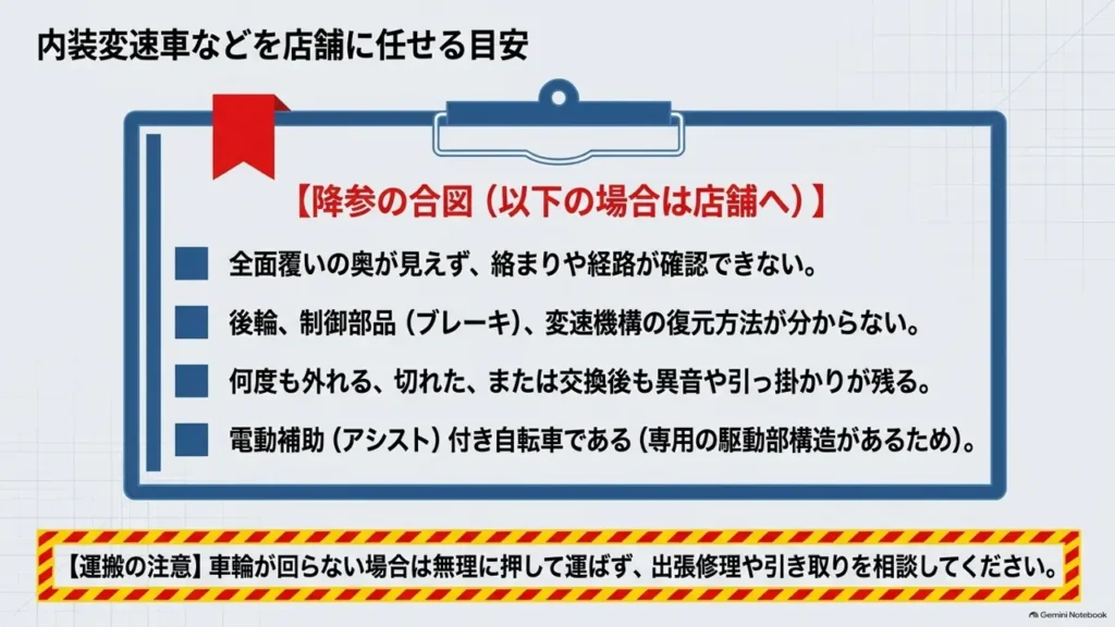 mamachari-internal-gear-chain-shop-request-criteria-diagram