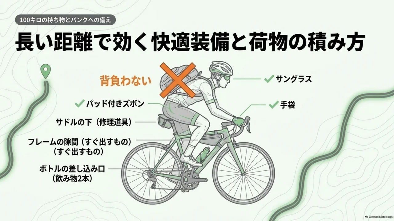 road-bike-long-ride-comfort-gear-and-bag-placement