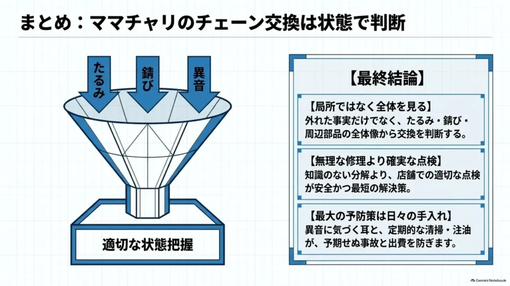 mamachari-chain-replacement-summary-condition-judgment-diagram