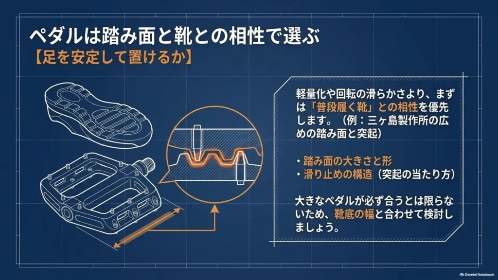 cross-bike-pedal-tread-shoe-compatibility-diagram