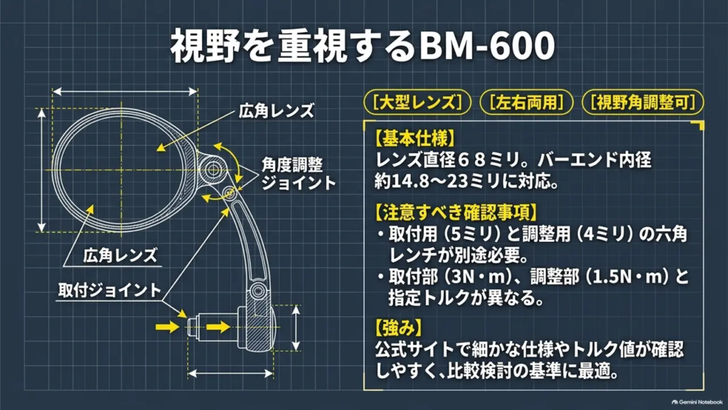 cross-bike-mirror-cateye-bm600-wide-lens-specs